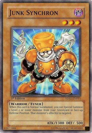Junk Synchron (5DS1-EN011) - 5D's 2008 Starter Deck Unlimited 5D's 2008 Starter Deck Yugioh Single Squirtle Squad Card Shop.