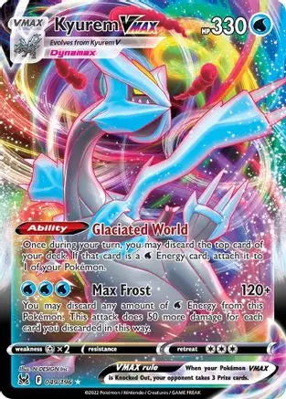 Kyurem VMAX 049 - Holofoil SWSH11 Lost Origin - Ultra Rare