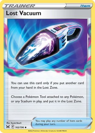Lost Vacuum 162 - Reverse Holofoil SWSH11 Lost Origin - Uncommon SWSH11: Lost Origin Pokemon Single Squirtle Squad Card Shop.