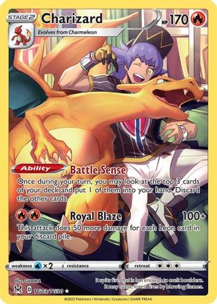 Charizard TG03 - Holofoil SWSH11 Lost Origin Trainer Gallery - Ultra Rare SWSH11: Lost Origin Trainer Gallery Pokemon Single Squirtle Squad Card Shop.