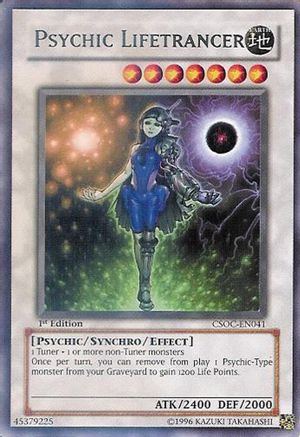 Psychic Lifetrancer (CSOC-EN041) - Crossroads of Chaos 1st Edition Crossroads of Chaos Yugioh Single Squirtle Squad Card Shop.