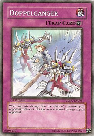 Doppelganger (CSOC-EN070) - Crossroads of Chaos 1st Edition Crossroads of Chaos Yugioh Single Squirtle Squad Card Shop.