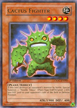 Cactus Fighter (CSOC-EN082) - Crossroads of Chaos Unlimited Crossroads of Chaos Yugioh Single Squirtle Squad Card Shop.