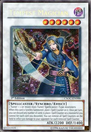 Tempest Magician (CSOC-EN088) - Crossroads of Chaos 1st Edition Crossroads of Chaos Yugioh Single Squirtle Squad Card Shop.