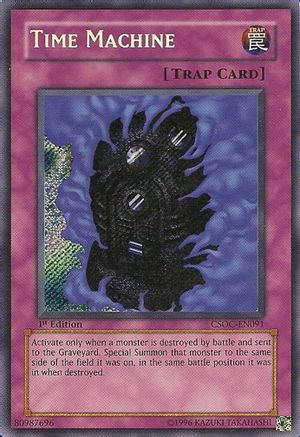 Time Machine (CSOC-EN091) - Crossroads of Chaos 1st Edition Crossroads of Chaos Yugioh Single Squirtle Squad Card Shop.