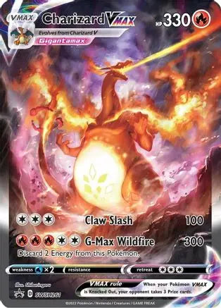 Charizard VMAX SWSH261 - Holofoil SWSH Sword & Shield Promo Cards - Promo SWSH: Sword & Shield Promo Cards Pokemon Single Squirtle Squad Card Shop.