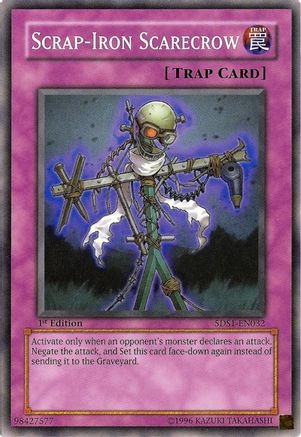 Scrap-Iron Scarecrow (5DS1-EN032) - 5D's 2008 Starter Deck 1st Edition 5D's 2008 Starter Deck Yugioh Single Squirtle Squad Card Shop.