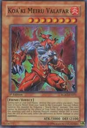 Koa'ki Meiru Valafar (RGBT-EN021) - Raging Battle 1st Edition Raging Battle Yugioh Single Squirtle Squad Card Shop.