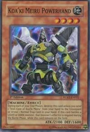 Koa'ki Meiru Powerhand (RGBT-EN022) - Raging Battle 1st Edition Raging Battle Yugioh Single Squirtle Squad Card Shop.