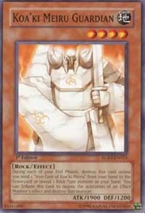 Koa'ki Meiru Guardian (RGBT-EN023) - Raging Battle 1st Edition Raging Battle Yugioh Single Squirtle Squad Card Shop.