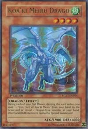 Koa'ki Meiru Drago (RGBT-EN024) - Raging Battle Unlimited Raging Battle Yugioh Single Squirtle Squad Card Shop.