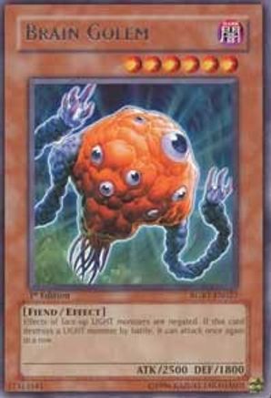 Brain Golem (RGBT-EN027) - Raging Battle Unlimited Raging Battle Yugioh Single Squirtle Squad Card Shop.