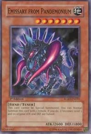 Emissary from Pandemonium (RGBT-EN031) - Raging Battle 1st Edition Raging Battle Yugioh Single Squirtle Squad Card Shop.