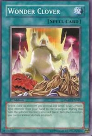 Wonder Clover (RGBT-EN049) - Raging Battle 1st Edition Raging Battle Yugioh Single Squirtle Squad Card Shop.
