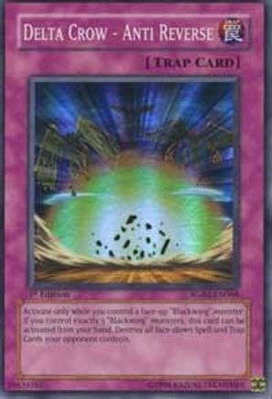 Delta Crow - Anti Reverse (RGBT-EN068) - Raging Battle 1st Edition Raging Battle Yugioh Single Squirtle Squad Card Shop.