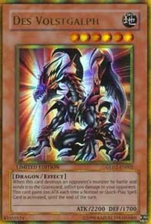 Des Volstgalph (GLD2-EN002) - Gold Series 2009 Limited Gold Series 2009 Yugioh Single Squirtle Squad Card Shop.