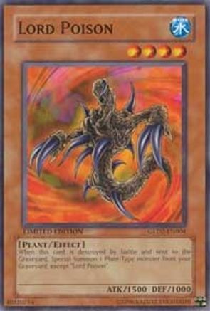 Lord Poison (GLD2-EN004) - Gold Series 2009 Limited Gold Series 2009 Yugioh Single Squirtle Squad Card Shop.