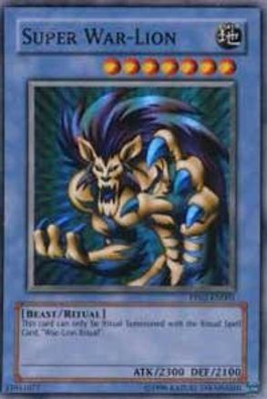 Super War-Lion (PP02-EN001) - Premium Pack 2 Unlimited Premium Pack 2 Yugioh Single Squirtle Squad Card Shop.