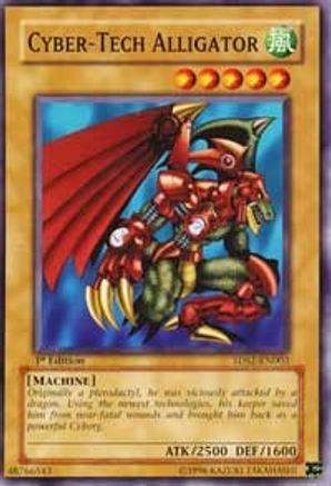 Cyber-Tech Alligator (5DS2-EN003) - 5D's Starter Deck 2009 1st Edition 5D's Starter Deck 2009 Yugioh Single Squirtle Squad Card Shop.