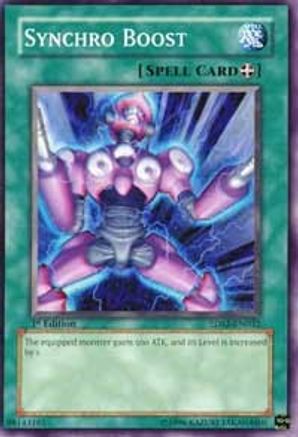 Synchro Boost (5DS2-EN032) - 5D's Starter Deck 2009 1st Edition 5D's Starter Deck 2009 Yugioh Single Squirtle Squad Card Shop.
