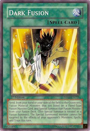 Dark Fusion (DP06-EN018) - Duelist Pack 6: Jaden Yuki 3 1st Edition Duelist Pack 6: Jaden Yuki 3 Yugioh Single Squirtle Squad Card Shop.
