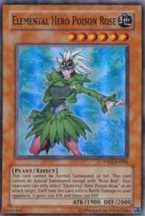 Elemental Hero Poison Rose (PP02-EN006) - Premium Pack 2 Unlimited Premium Pack 2 Yugioh Single Squirtle Squad Card Shop.