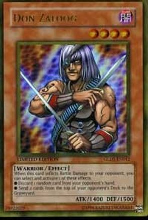 Don Zaloog (GLD1-EN012) - Gold Series 2008 Limited Gold Series 2008 Yugioh Single Squirtle Squad Card Shop.