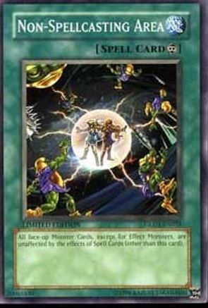 Non-Spellcasting Area (GLD1-EN035) - Gold Series 2008 Limited Gold Series 2008 Yugioh Single Squirtle Squad Card Shop.
