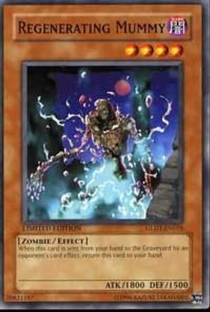 Regenerating Mummy (GLD1-EN018) - Gold Series 2008 Limited Gold Series 2008 Yugioh Single Squirtle Squad Card Shop.