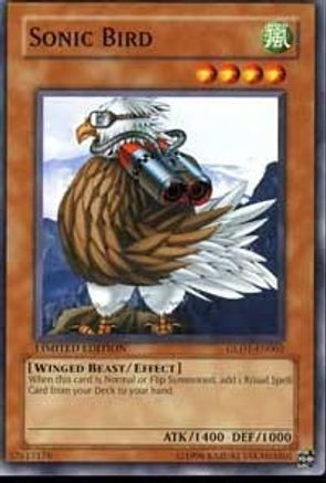 Sonic Bird (GLD1-EN002) - Gold Series 2008 Limited Gold Series 2008 Yugioh Single Squirtle Squad Card Shop.