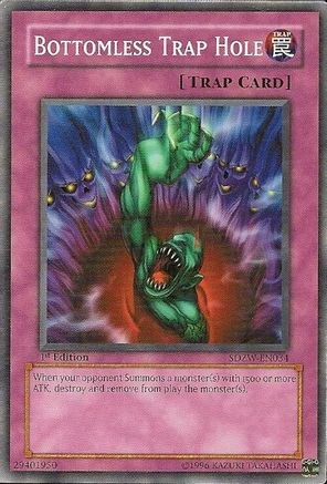 Bottomless Trap Hole (SDZW-EN034) - Structure Deck: Zombie World 1st Edition Structure Deck: Zombie World Yugioh Single Squirtle Squad Card Shop.