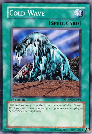 Cold Wave (SDZW-EN019) - Structure Deck: Zombie World 1st Edition Structure Deck: Zombie World Yugioh Single Squirtle Squad Card Shop.