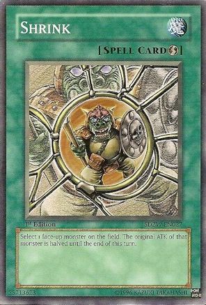 Shrink (SDZW-EN027) - Structure Deck: Zombie World 1st Edition Structure Deck: Zombie World Yugioh Single Squirtle Squad Card Shop.
