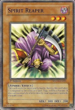 Spirit Reaper (SDZW-EN009) - Structure Deck: Zombie World 1st Edition Structure Deck: Zombie World Yugioh Single Squirtle Squad Card Shop.