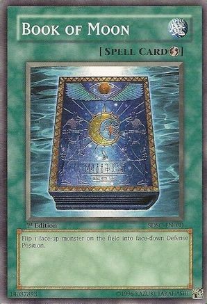 Book of Moon (SDSC-EN030) - Structure Deck: Spellcaster's Command Unlimited Structure Deck: Spellcaster's Command Yugioh Single Squirtle Squad Card Shop.