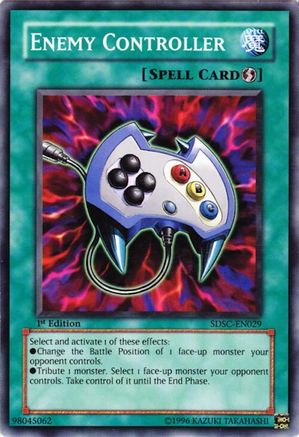 Enemy Controller (SDSC-EN029) - Structure Deck: Spellcaster's Command Unlimited Structure Deck: Spellcaster's Command Yugioh Single Squirtle Squad Card Shop.