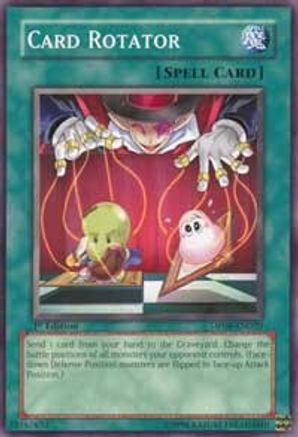 Card Rotator (DP08-EN020) - Duelist Pack 8: Yusei Fudo 1st Edition Duelist Pack 8: Yusei Fudo Yugioh Single Squirtle Squad Card Shop.
