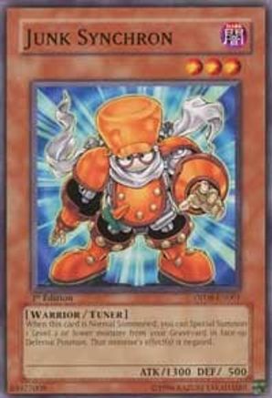 Junk Synchron (DP08-EN001) - Duelist Pack 8: Yusei Fudo 1st Edition Duelist Pack 8: Yusei Fudo Yugioh Single Squirtle Squad Card Shop.