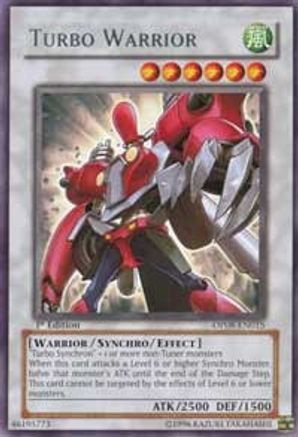 Turbo Warrior (DP08-EN015) - Duelist Pack 8: Yusei Fudo 1st Edition Duelist Pack 8: Yusei Fudo Yugioh Single Squirtle Squad Card Shop.