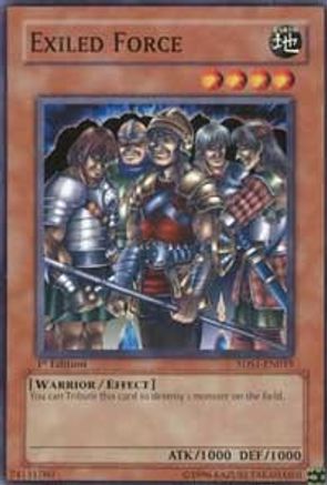 Exiled Force (5DS1-EN019) - 5D's 2008 Starter Deck 1st Edition 5D's 2008 Starter Deck Yugioh Single Squirtle Squad Card Shop.