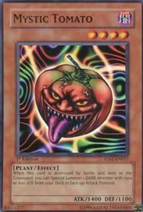 Mystic Tomato (5DS1-EN017) - 5D's 2008 Starter Deck Unlimited 5D's 2008 Starter Deck Yugioh Single Squirtle Squad Card Shop.