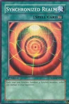 Synchronized Realm (5DS1-EN022) - 5D's 2008 Starter Deck Unlimited 5D's 2008 Starter Deck Yugioh Single Squirtle Squad Card Shop.