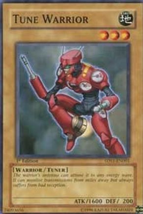 Tune Warrior (5DS1-EN001) - 5D's 2008 Starter Deck Unlimited 5D's 2008 Starter Deck Yugioh Single Squirtle Squad Card Shop.