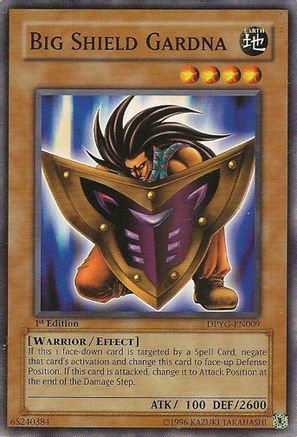 Big Shield Gardna (DPYG-EN009) - Duelist Pack: Yugi Unlimited Duelist Pack: Yugi Yugioh Single Squirtle Squad Card Shop.