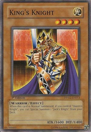 King's Knight (DPYG-EN011) - Duelist Pack: Yugi 1st Edition Duelist Pack: Yugi Yugioh Single Squirtle Squad Card Shop.