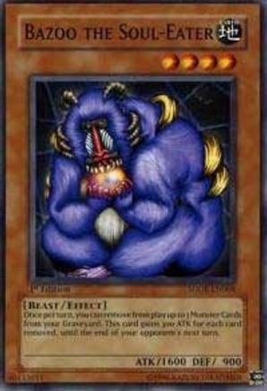 Bazoo the Soul-Eater (SDDE-EN008) - Structure Deck: The Dark Emperor Unlimited Structure Deck: The Dark Emperor Yugioh Single Squirtle Squad Card Shop.