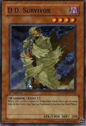 D.D. Survivor (SDDE-EN014) - Structure Deck: The Dark Emperor 1st Edition Structure Deck: The Dark Emperor Yugioh Single Squirtle Squad Card Shop.