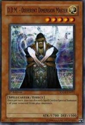 D.D.M. - Different Dimension Master (SDDE-EN015) - Structure Deck: The Dark Emperor Unlimited Structure Deck: The Dark Emperor Yugioh Single Squirtle Squad Card Shop.