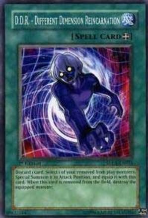 D.D.R. - Different Dimension Reincarnation (SDDE-EN018) - Structure Deck: The Dark Emperor 1st Edition Structure Deck: The Dark Emperor Yugioh Single Squirtle Squad Card Shop.