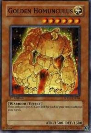 Golden Homunculus (SDDE-EN004) - Structure Deck: The Dark Emperor 1st Edition Structure Deck: The Dark Emperor Yugioh Single Squirtle Squad Card Shop.
